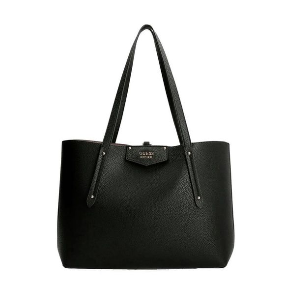 Guess Handbags - Guess Women's Black Shopping Bag